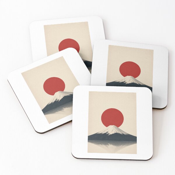 Item preview, Minimalist Fuji Sunset designed and sold by JBWphotos.