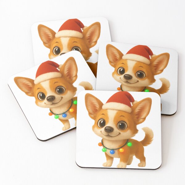 Item preview, Christmas Chihuahua Mix Dog designed and sold by Sillytoe.