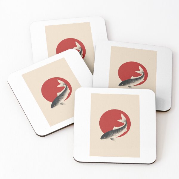 Item preview, Minimalist Japanse Carp designed and sold by JBWphotos.