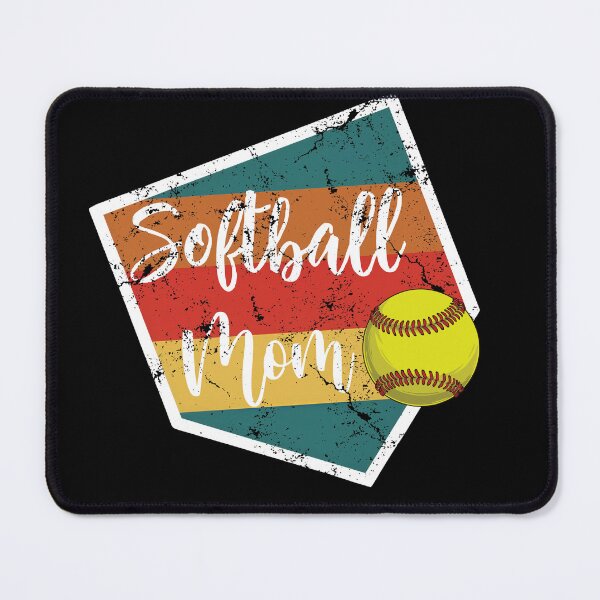 Item preview, Retro Softball Mom Vintage Tee designed and sold by LashondaGreen89.