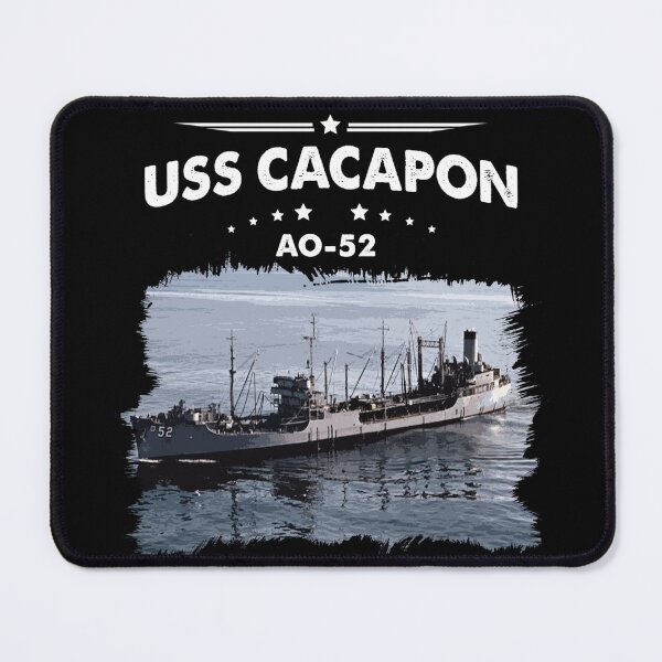 Item preview, USS Cacapon, Navy Veteran Mens Gift Idea Husband, Dad, Grandpa, Father designed and sold by Timeless Bond Designs.