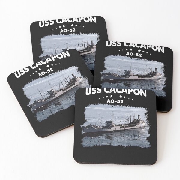 Item preview, USS Cacapon, Navy Veteran Mens Gift Idea Husband, Dad, Grandpa, Father designed and sold by Timeless Bond Designs.