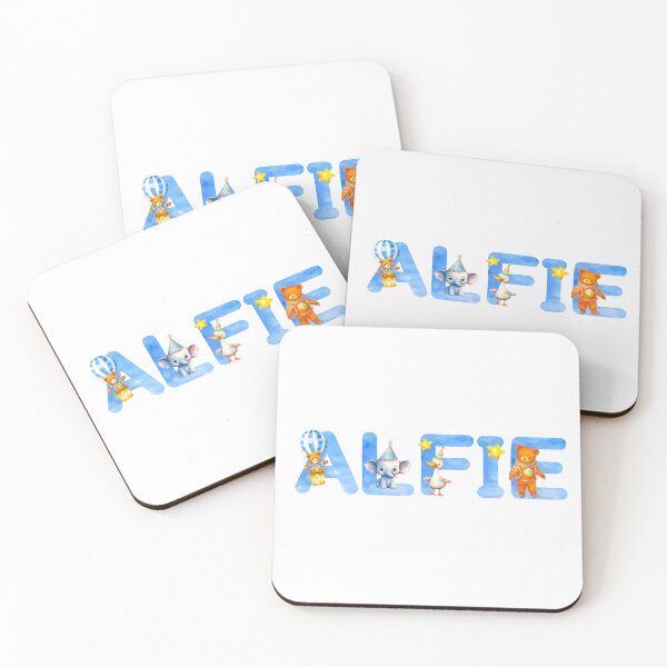 Item preview, DREAMLIT NAMES COLLECTION – ✨ ALFIE ✨ – Cute Storybook Dream Animals designed and sold by WheelieGdArt.