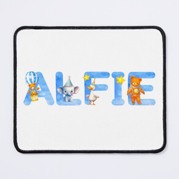 Item preview, DREAMLIT NAMES COLLECTION – ✨ ALFIE ✨ – Cute Storybook Dream Animals designed and sold by WheelieGdArt.