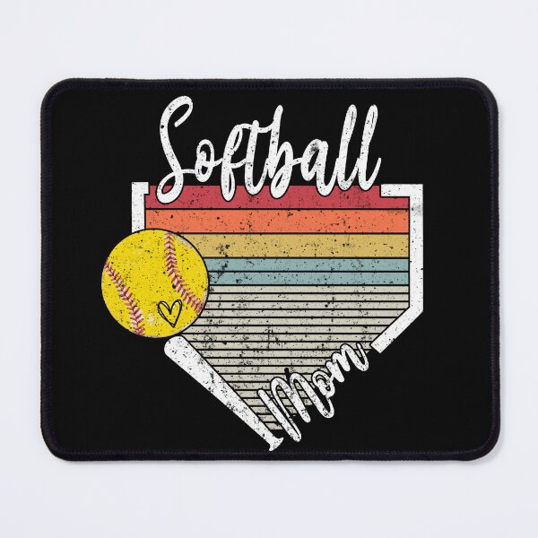 Item preview, Retro Softball Mom Home Plate Tee designed and sold by LashondaGreen89.