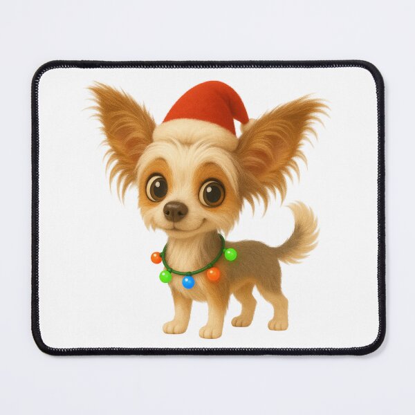Item preview, Christmas Chinese Crested Dog designed and sold by Sillytoe.
