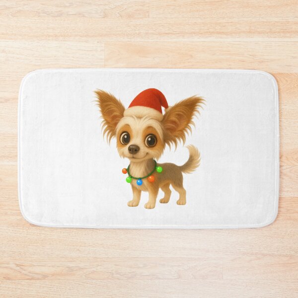 Item preview, Christmas Chinese Crested Dog designed and sold by Sillytoe.