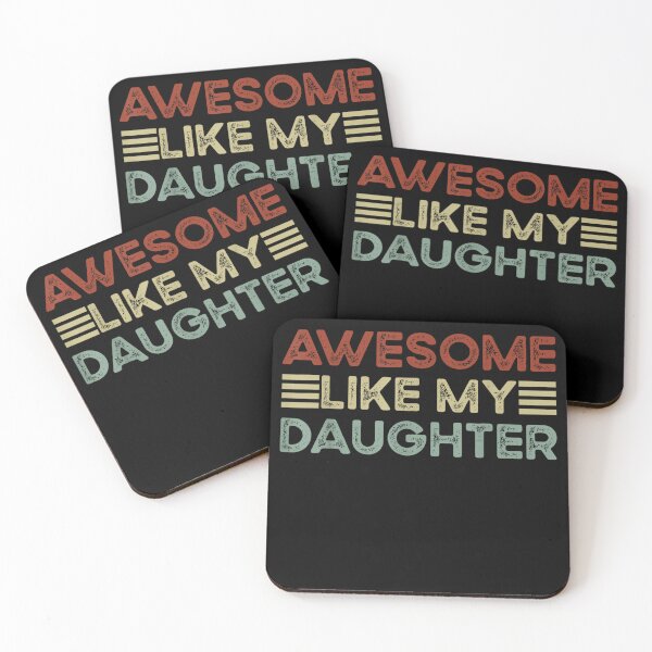 Item preview, awesome like my daughter funny men dad father's day essential  designed and sold by mariazin.