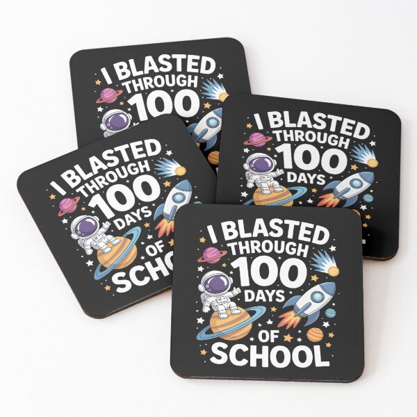Item preview, I Blasted Through 100 Days of School Teacher Kids 100th Day designed and sold by grounabslaninal.