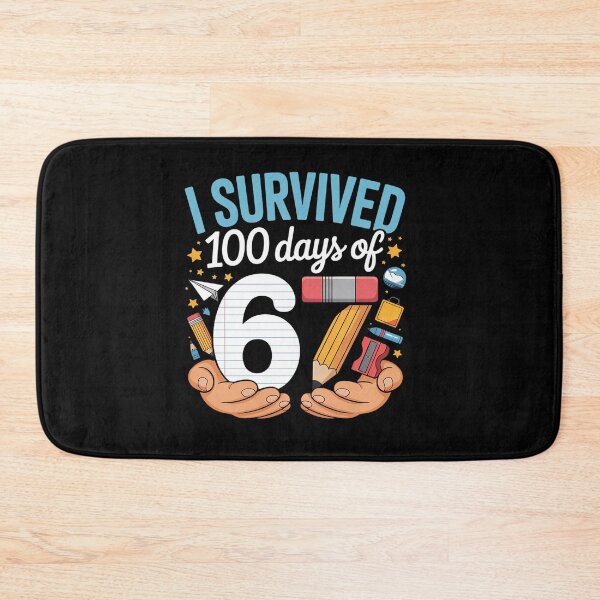Item preview, I Survived 100 Days of 67 100th Day School Teacher Student designed and sold by grounabslaninal.