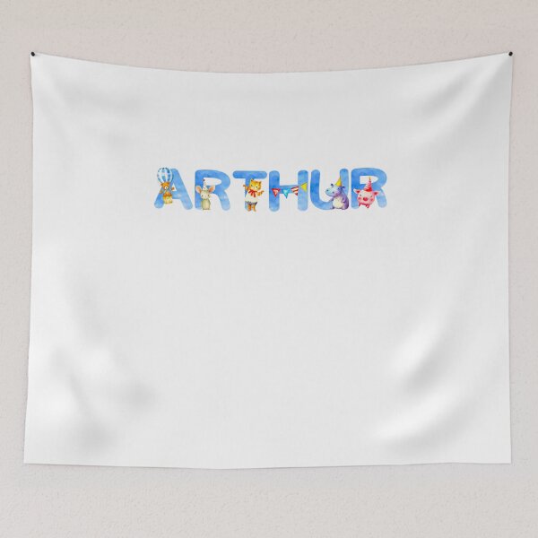 Item preview, DREAMLIT NAMES COLLECTION – ✨ ARTHUR ✨ – Cute Storybook Dream Animals designed and sold by WheelieGdArt.