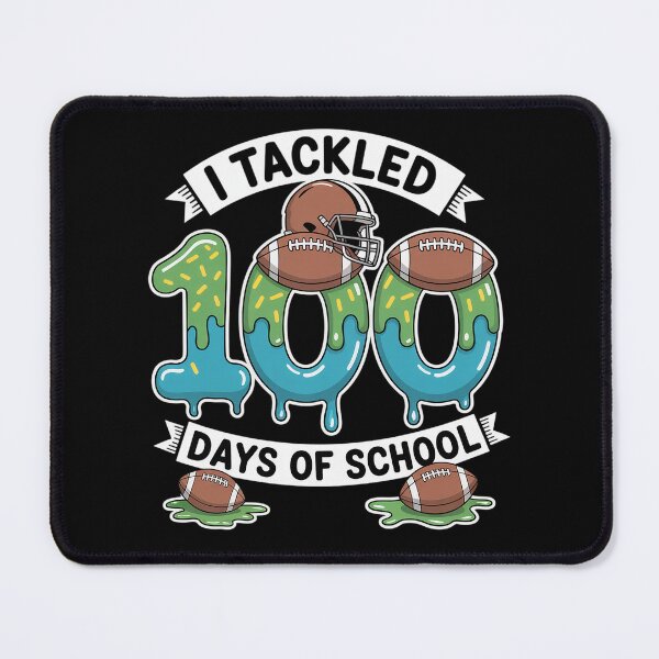 Item preview, I Tackled 100 Day of School Teacher Student Football designed and sold by grounabslaninal.