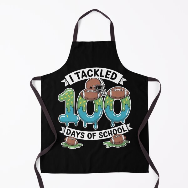 Item preview, I Tackled 100 Day of School Teacher Student Football designed and sold by grounabslaninal.