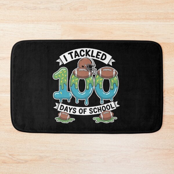 Item preview, I Tackled 100 Day of School Teacher Student Football designed and sold by grounabslaninal.