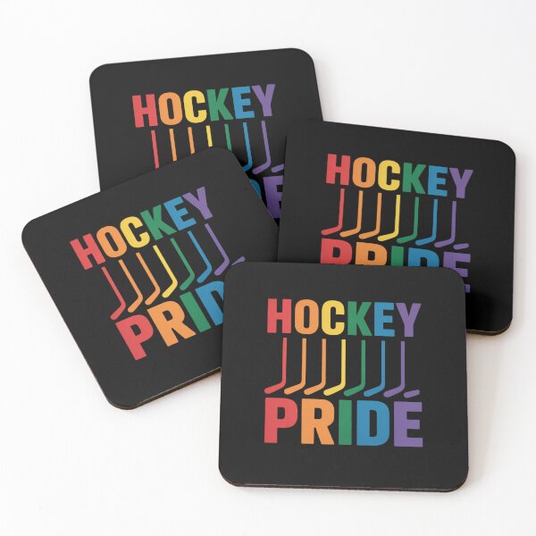 Item preview, Ice Hockey Sticks LGBTQ Rainbow Color Gay Pride Month LGBT designed and sold by grounabslaninal.
