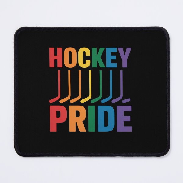 Item preview, Ice Hockey Sticks LGBTQ Rainbow Color Gay Pride Month LGBT designed and sold by grounabslaninal.