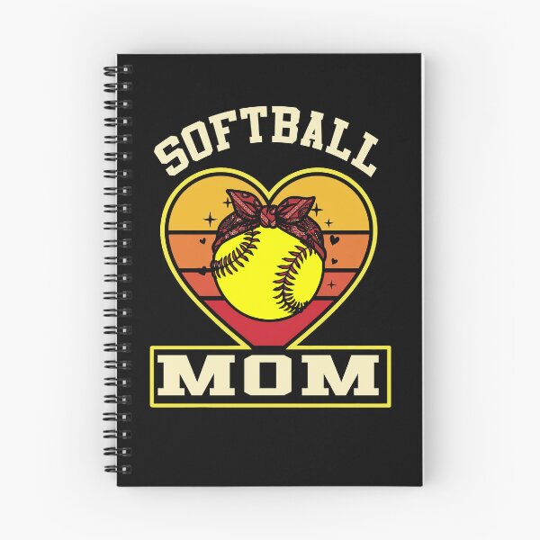 Item preview, Vintage Softball Mom Heart Shirt designed and sold by LashondaGreen89.
