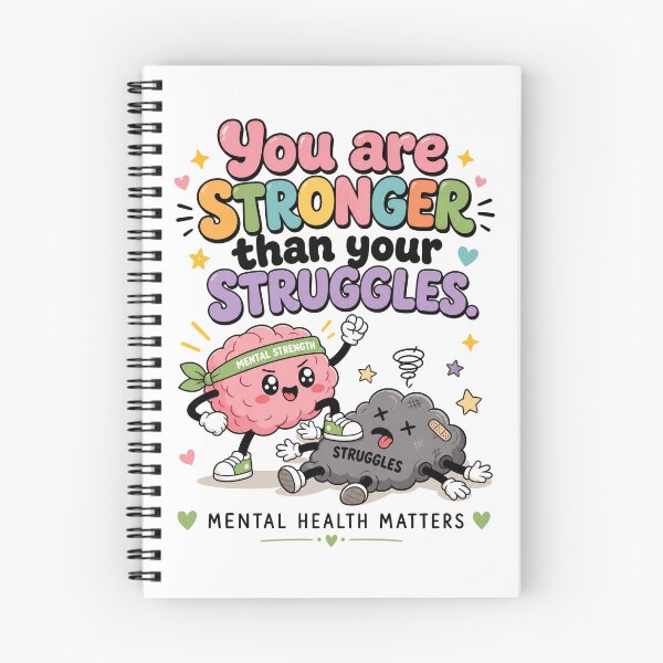 Item preview, You Are Stronger Than Your Struggles | Mental Health designed and sold by merchxwear.