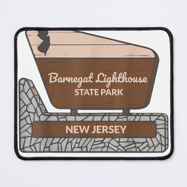 Item preview, Barnegat Lighthouse State Park New Jersey Welcome Souvenir T-Shirt designed and sold by RKdrawings.