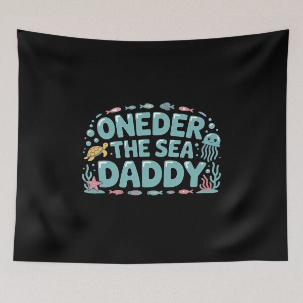 Item preview, Mens Under Sea Daddy Birthday Girl Boy Matching Family Party designed and sold by grounabslaninal.