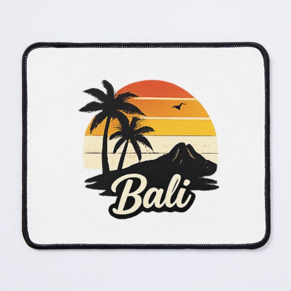 Item preview, Bali Sunset Tropical Vacation Retro Design designed and sold by Artbysarmina.