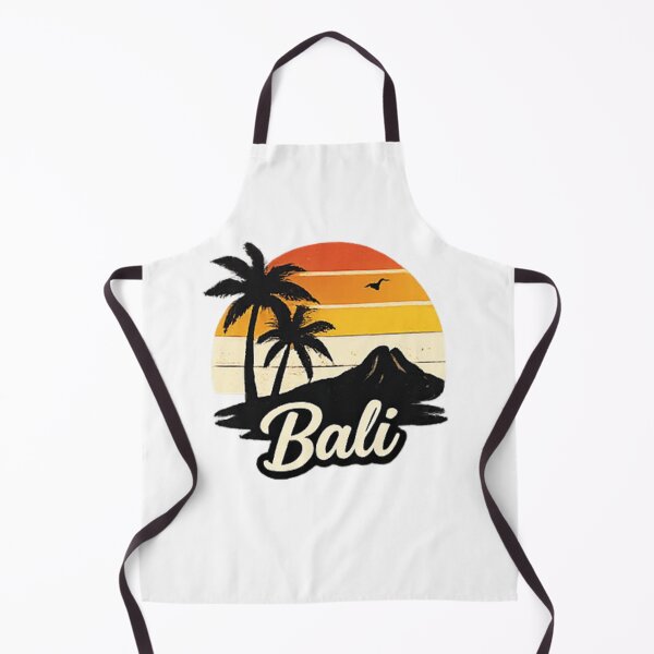 Item preview, Bali Sunset Tropical Vacation Retro Design designed and sold by Artbysarmina.