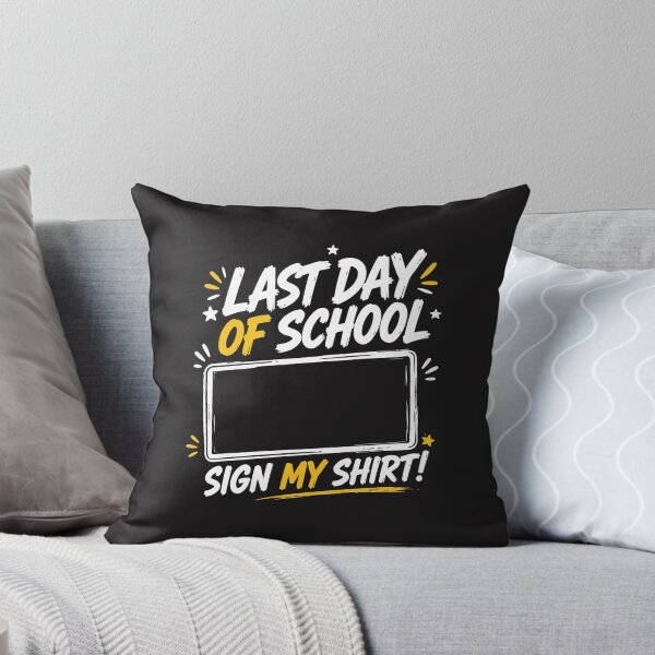 Item preview, Last Day of School Sign My Shirt Funny Graduation School Design designed and sold by kiralynstration.