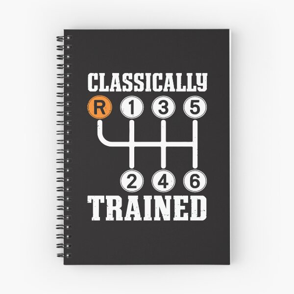 Item preview, Classically Trained Stick Shift Manual Transmission Driver Retro Design designed and sold by kiralynstration.