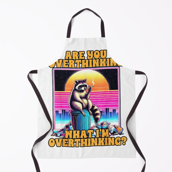 Item preview, Anxiety Racoon Are You Overthinking What I'm Overthinking T-Shirt designed and sold by RKdrawings.