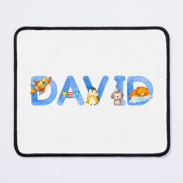 Item preview, DREAMLIT NAMES COLLECTION – ✨ DAVID ✨ – Cute Storybook Dream Animals designed and sold by WheelieGdArt.