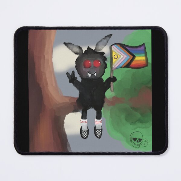 Item preview, Mothman Pride designed and sold by DoodlesByKy.