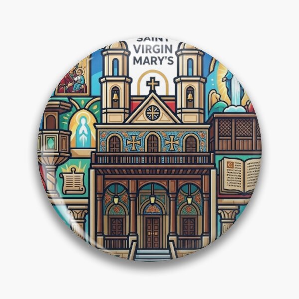 Item preview, HANGING CHURCH CAIRO EGYPT designed and sold by likbatonboot.