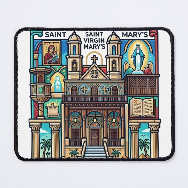 Item preview, HANGING CHURCH CAIRO EGYPT designed and sold by likbatonboot.