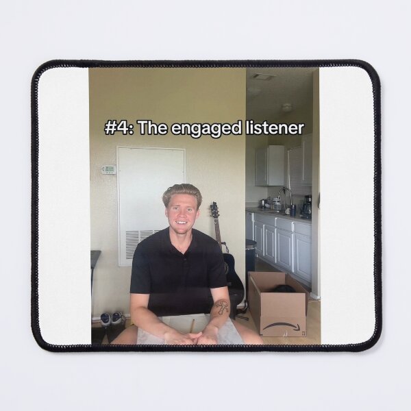 Item preview, The Engaged Listener designed and sold by ForgeTrend.