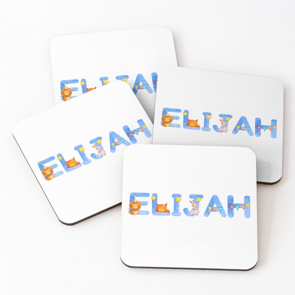 Item preview, DREAMLIT NAMES COLLECTION – ✨ ELIJAH ✨ – Cute Storybook Dream Animals designed and sold by WheelieGdArt.