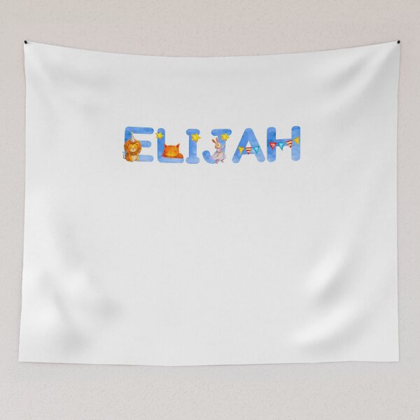 Item preview, DREAMLIT NAMES COLLECTION – ✨ ELIJAH ✨ – Cute Storybook Dream Animals designed and sold by WheelieGdArt.