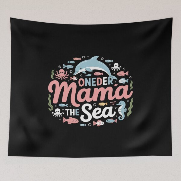 Item preview, Oneder The Sea Mama Birthday Girl Boy Matching Family Party designed and sold by grounabslaninal.