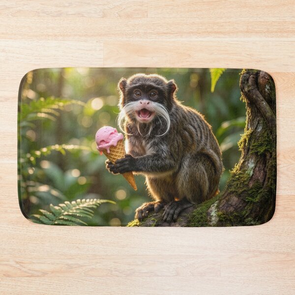 Item preview, Emperor Tamarin with an Ice Cream Cone designed and sold by Tridentulus.
