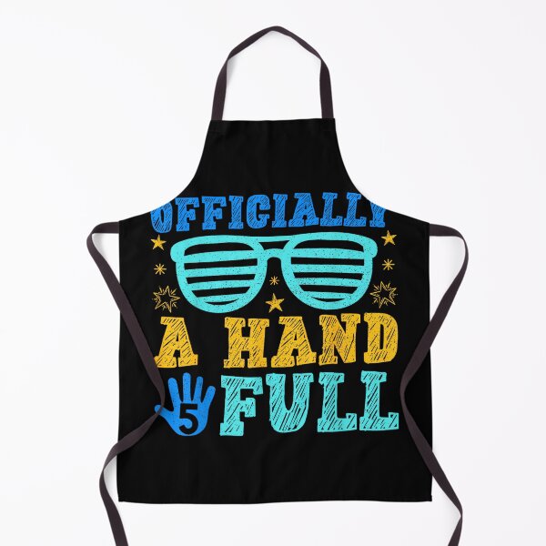 Item preview, I'm Officially A Handful Funny Five Years Old Girls Boys designed and sold by JanetteNWillis.