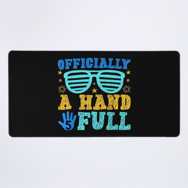 Item preview, I'm Officially A Handful Funny Five Years Old Girls Boys designed and sold by JanetteNWillis.