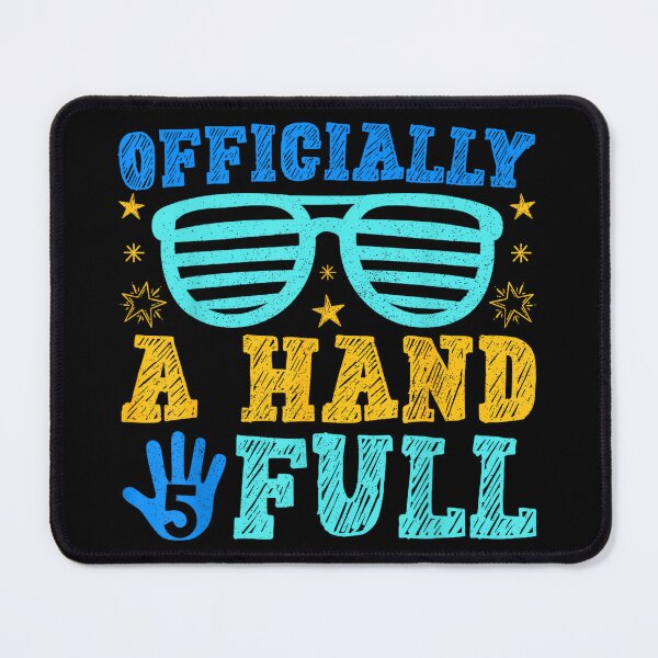 Item preview, I'm Officially A Handful Funny Five Years Old Girls Boys designed and sold by JanetteNWillis.