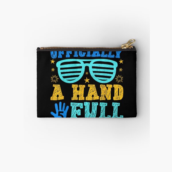 Item preview, I'm Officially A Handful Funny Five Years Old Girls Boys designed and sold by JanetteNWillis.