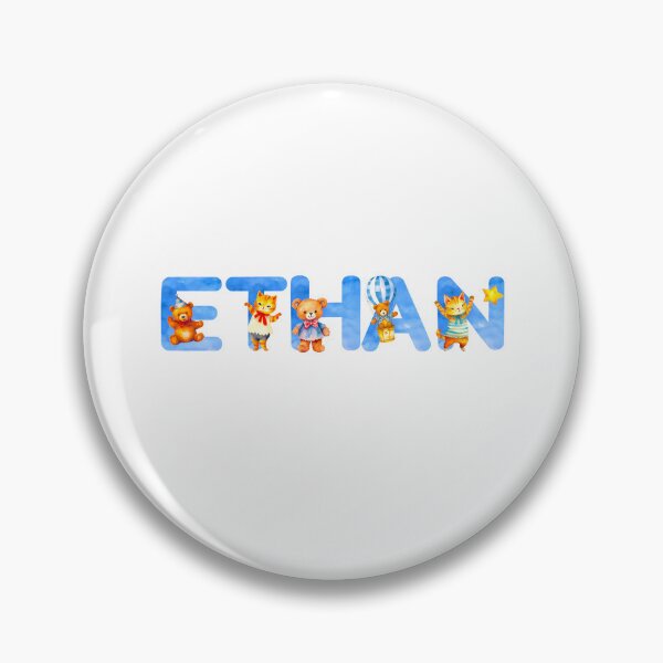 Item preview, DREAMLIT NAMES COLLECTION – ✨ ETHAN ✨ – Cute Storybook Dream Animals designed and sold by WheelieGdArt.
