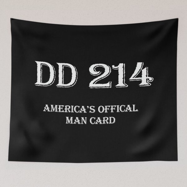 Item preview, DD-214 America's Official Man Card designed and sold by JanetteNWillis.