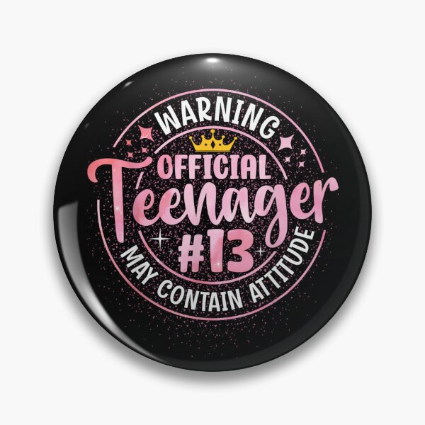 Item preview, 13th Birthday Girl Official Teenager 13 Year Old Birthday designed and sold by JanetteNWillis.
