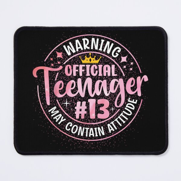 Item preview, 13th Birthday Girl Official Teenager 13 Year Old Birthday designed and sold by JanetteNWillis.