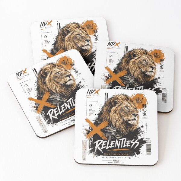 Item preview, Relentless – Lion Mindset Urban Graphic Design | NDX designed and sold by NDX9.