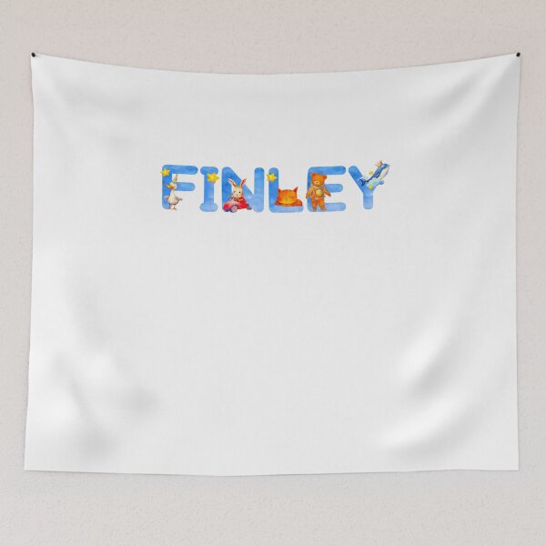 Item preview, DREAMLIT NAMES COLLECTION – ✨ FINLEY✨ – Cute Storybook Dream Animals designed and sold by WheelieGdArt.