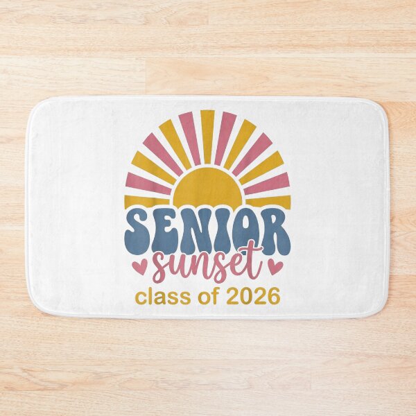 Item preview, Senior Sunset Retro Graduation Class of 2026 Vintage School Design designed and sold by kiralynstration.