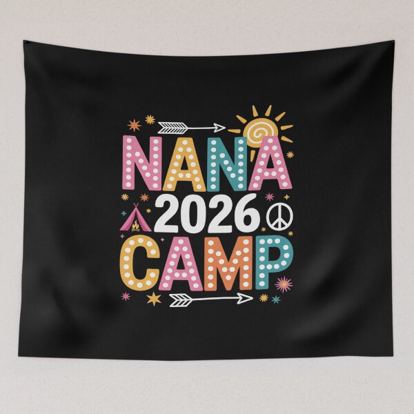 Item preview, Nana Camp 2026 Family Vacation Summer Camping Crew Kids designed and sold by grounabslaninal.